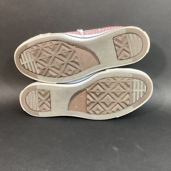Converse All-Star Shoreline Women's Sz 6 Red & White Striped Boat Shoes 562035F - Picture 5 of 8